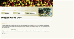 Desktop Screenshot of oregonoliveoil.com